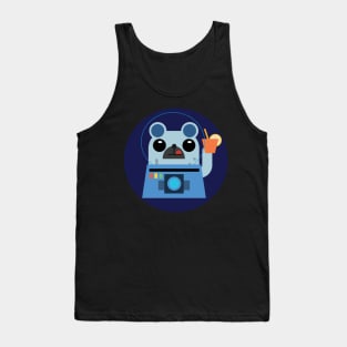 Space Bear with Mojito Tank Top